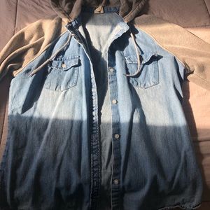 Sweatshirt Jean Jacket